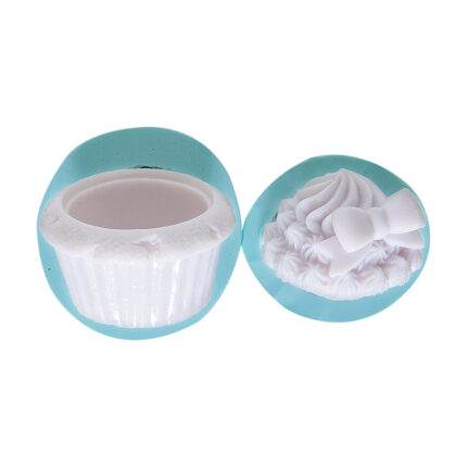Fiyonklu cupcake kutu silikon kalıp